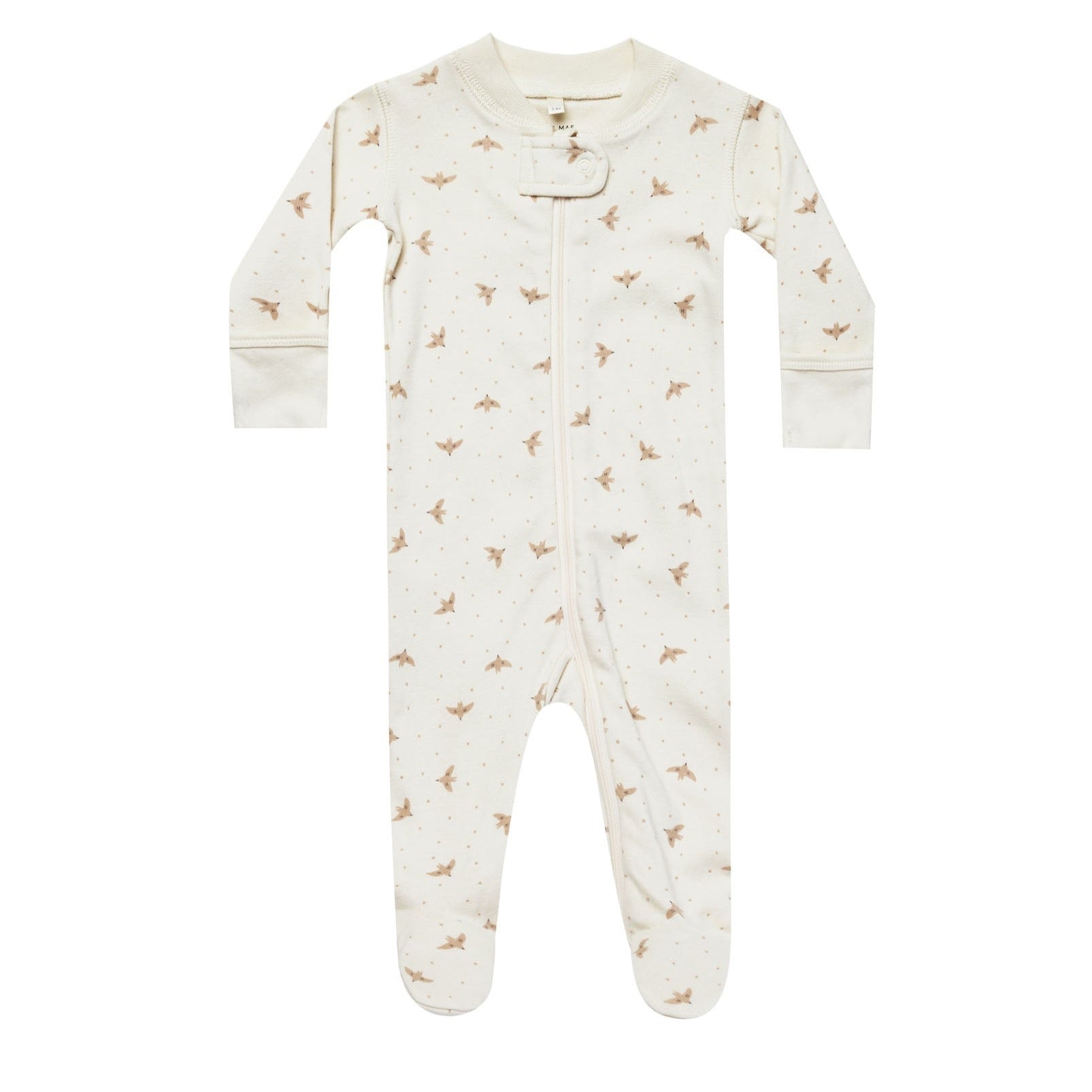 Zip Long Sleeve Sleeper Footie I Doves Quincy Mae Quebec Canada Mili ...