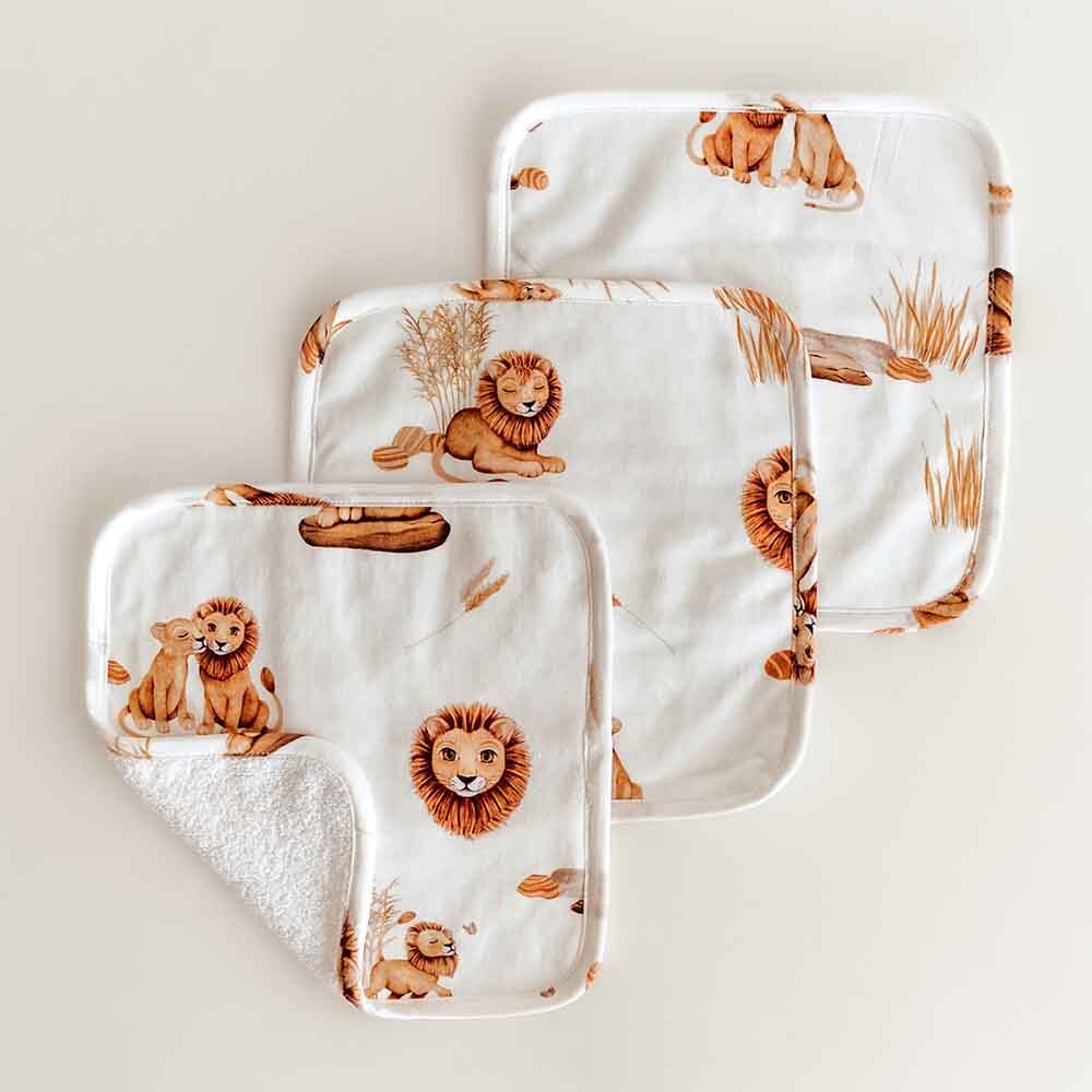 ORGANIC Wash Clothsbaby Washclothset of 3wash Ragsreusable